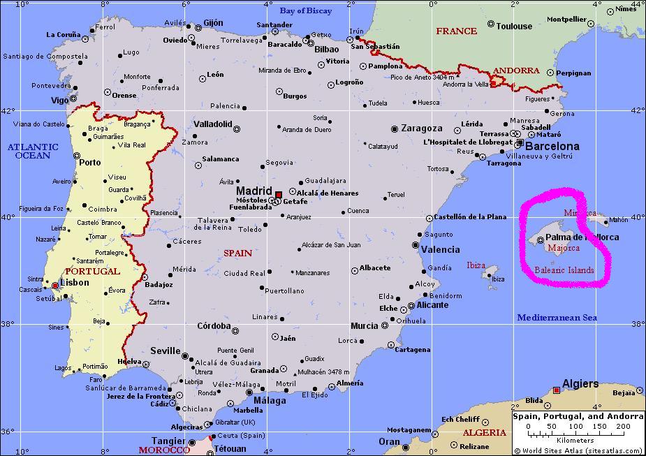 where is majorca in spain map Majorca Spain Brief Encounters where is majorca in spain map